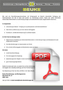 ISO 9001:2008 Zertifikat - Beuke Dienstleistungs- und Montageservice